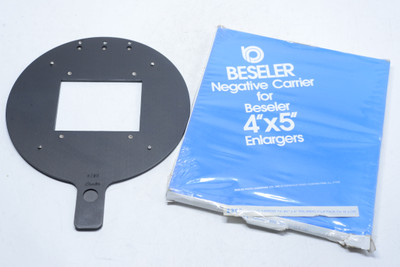 Beseler Negative Carrier 4x5 for Polaroid Negatives 3 1/4 x 4" #8390