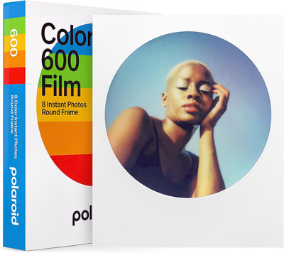 *** EXPIRED 04/2024*** Polaroid Color Film for 600 - Round Frame