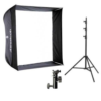 Westcott - 28" Apollo Flash Kit #2331 With 8' Light Stand