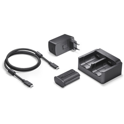 Leica - USB-C Power Set, BP-SCL6 Lithium-Ion Battery, BC-SCL6 USB-C Dual Charger , wall charger and USB cord