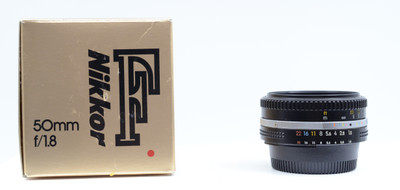 Pre-Owned - Nikon 50mm f1.8 AI-S Manual focus Pancake