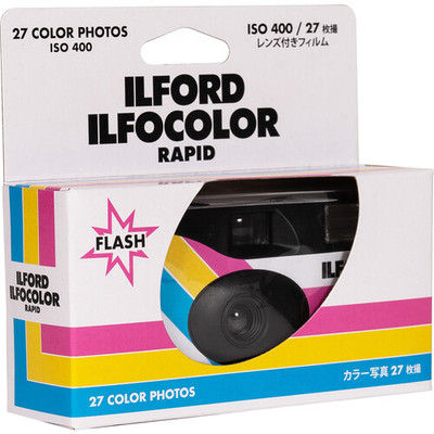 *** EXPIRED 02/2025 *** Ilford - ILFOCOLOR Rapid Single-Use (White)