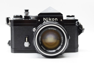 Pre-Owned - Nikon F DE-1 Apollo Version Black w. Nikon 50mm 1.4 (74XXXX S/N)