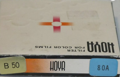 Hoya B50 80A FIlter
