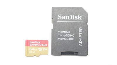Pre-Owned -64 Gb Assorted MicroSD card, variable brand for one card only