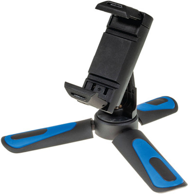 Sunpak - PocketPod Smartphone Tabletop Holder - Black/Blue Sunpak - PocketPod Smartphone Tabletop Holder - Black/Blue