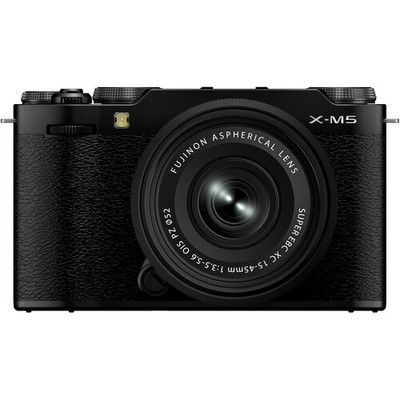 FUJIFILM X-M5 Mirrorless Camera (Black) at Ace Photo