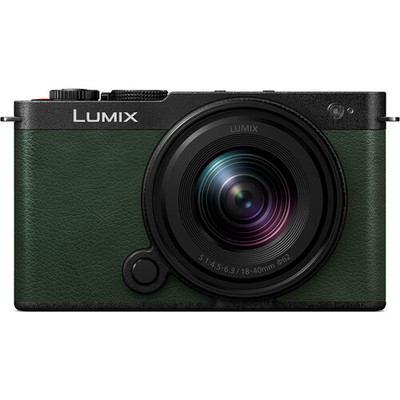 Panasonic Lumix S9 Mirrorless Camera with 18-40mm f/4.5-6.3 Lens (Olive Green)