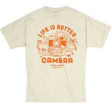 Photogenic Supply Co. Life Is Better Tee - Natural (XL)
