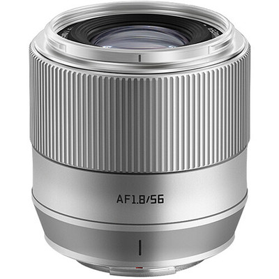 TTArtisan AF 56mm f/1.8 Lens (FUJIFILM X, Silver)