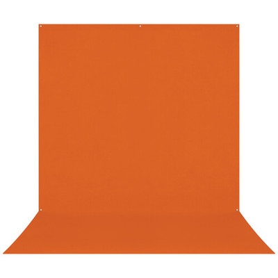 Westcott - X-Drop Pro Wrinkle-Resistant Backdrop (Tiger Orange, 8 x 13')