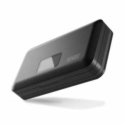 Newell LCD Dual-Channel Charger with SD Card Reader for FUJIFILM NP-W126 Battery
