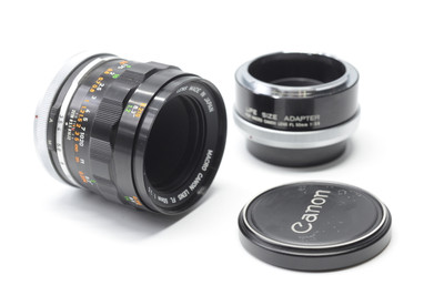 Pre-Owned - Canon FL 50mm f/3.5 Macro w/ Life Size Adapter