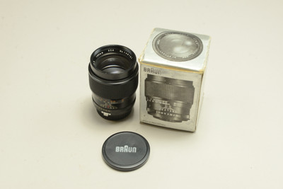 Pre-Owned Braun 135mm f/2.8 for minolta Braun of West Germany