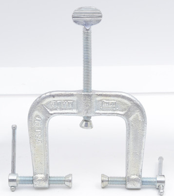 Pre-Owned - 2-1/2 in. Capacity 3-Spindle Drop Forged Edge Clamp with 2-1/2 in. Throat Depth