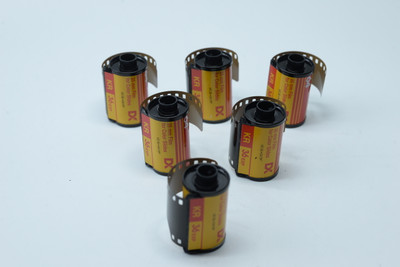 Outdated Lot Of 6 Kodak Kodachrome 64 slide film,36exp.process K-14, Expired unknown