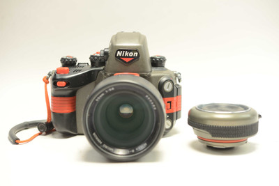 Pre-Owned - Nikonos 50mm f/2.8 R-UW AF Micro Nikkor Lens and Nikon TC-RS 2X Teleconverter for Nikonos RS Made In Japan FREE RS BODY