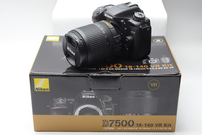 Pre-Owned Nikon D7500 DX DSLR w/ 18-140mm VR Lens