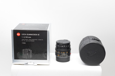 Pre-Owned Leica - Summicron 50mm f/2 M w/ Case and Box