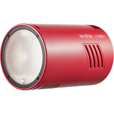 OPEN-BOX Godox AD100pro Pocket Flash (Red) With Red Ring