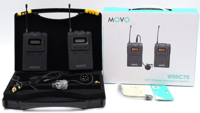 Pre-Owned - Movo WMIC70 UHF Wireless Microphone System