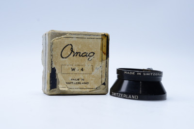 Pre-Owned Omag Metal Lens Hood W-4 (36MM) Made in Switzerland physical physical physical