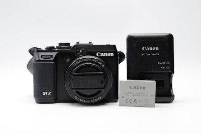 Pre-Owned - Canon Powershot G1X Digital Camera (Blk) physical physical physical