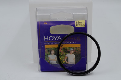 Pre-owned Hoya 58Mm UV filter physical physical physical
