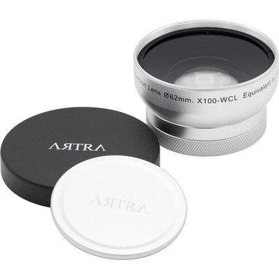 Artra Lab FUNKYFRAME WCL 16mm Wide Conversion Lens for FUJIFILM X100 Series (Silver)