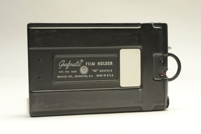 Pre-Owned - Graflex Grafmatic 4x5 Film Holder with full set of Septums
