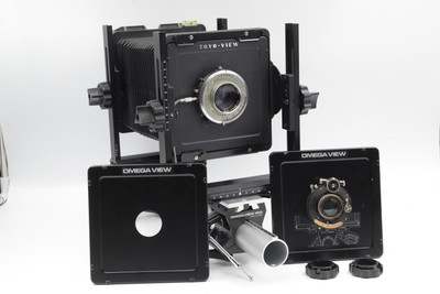 Pre-Owned - Omega View 45D is a large format 4"x5" rail camera