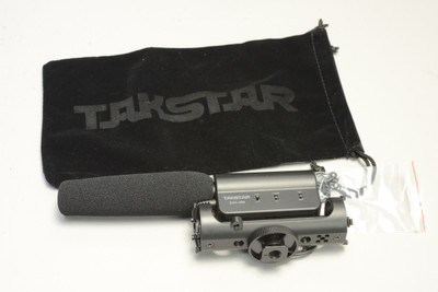 Pre-Owned Takstar SGC-598 Black Condenser Shotgun Recording Microphone