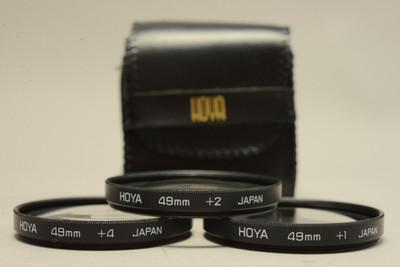 Pre-Owned - Hoya 49mm Close-up lens set +1 +2 +4