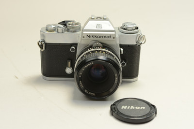 Pre-Owned - Nikkormat FTN Silver w/ 50mm f/2 Nikon