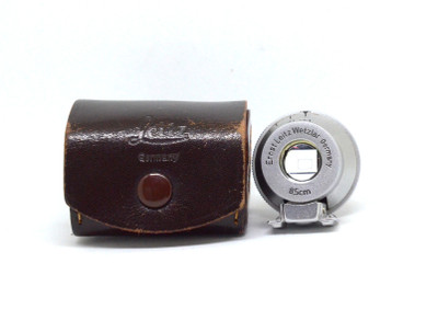 Pre-Owned - Leica - 8.5cm SGOOD Viewfinder for 85mm Lens WITH LEATHER CASE