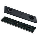 Manfrotto - 430 Long Plate Double Camera Support Platform - Replaces 3296 (Black)