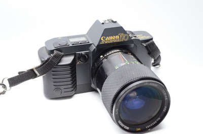 Pre-Owned Canon T70 Film Camera w/ Soligor 28-80mm f/3.8-4.8 Lens
