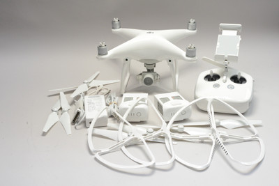 Pre-Owned DJI Phantom 4 drone with backpack