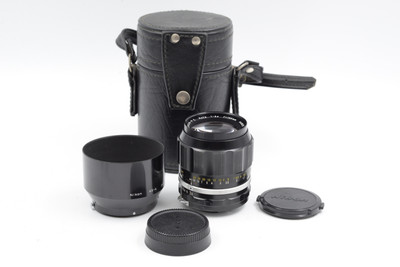 Pre-Owned - Nikon Nikkor- P.C 105mm F/2.5 Non AI with HS-4 Hood and Case