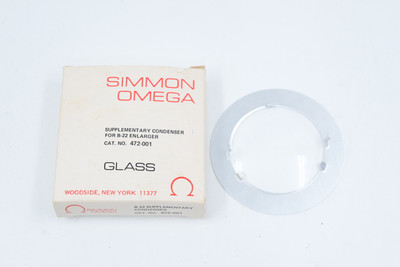 New Old-Stock - Simmon Omega Supplementary Condenser for B-22 Enlarger