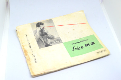 Pre-Owned Leitz-Leica M3 Instruction Manual (English) Printed in Germany