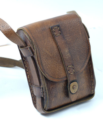 Pre-Owned original Leather case for Baldax folding camera