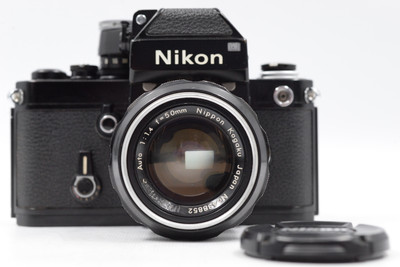 Nikon F2 Black w/ DP-1 Photomic finder w/50mm Nikkor-s F/1.4