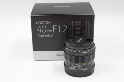 Pre-Owned - Voigtlander Nokton 40mm f/1.2 for NikonZ