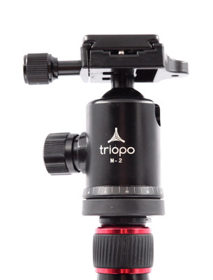 Pre-Owned - Triopo MT-2505C Tripod w/ N-2 head and travel bag