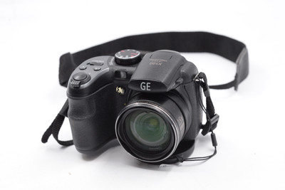 Pre-Owned GE Power Pro X500-BK 16 MP with 15 x Optical Zoom Digital Camera, Black