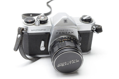 *As Is Light Meter Not Working* Pentax Honeywell Spotmatic with Asahi Super-Takumar 55mm f/1.8 lens