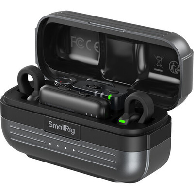 SmallRig S 70 2-Person Wireless Microphone System for Cameras and Mobile Devices (2.4 GHz, Black)