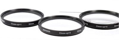 Pre-Owned - Neewer 52mm Close Up Lens Set +1, +2, +4, +10 in a case