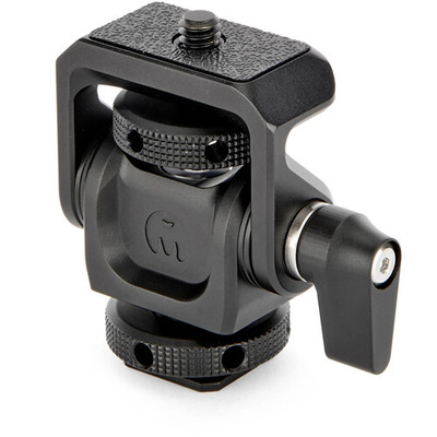 3 Legged Thing Monty 1 Mighty Mini Pan/Tilt Cold Shoe Accessory Mount (Darkness)
